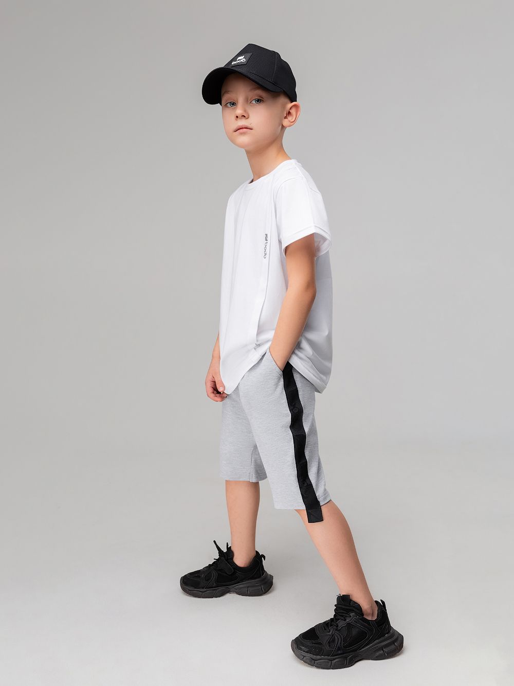 Шорты с брендированной лентой - фото 1