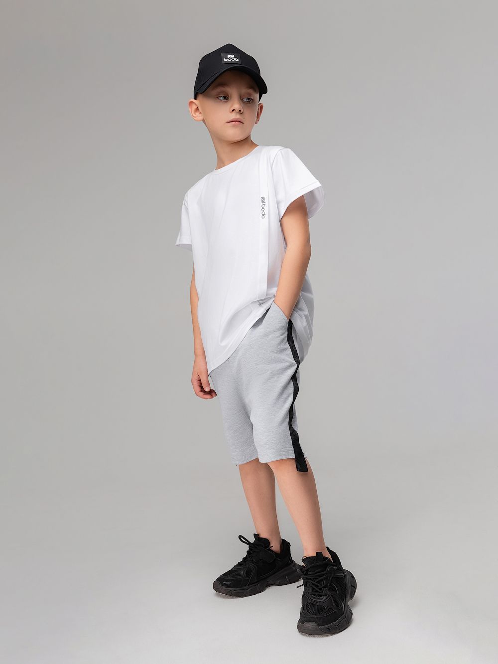 Шорты с брендированной лентой - фото 6