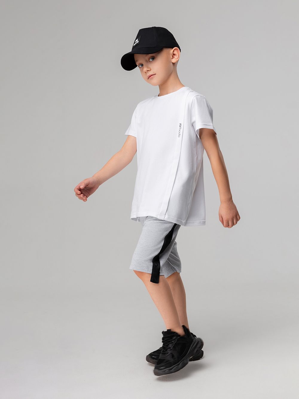 Шорты с брендированной лентой - фото 4