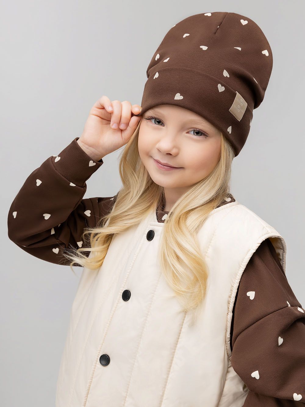 Шапка двойная - фото 1