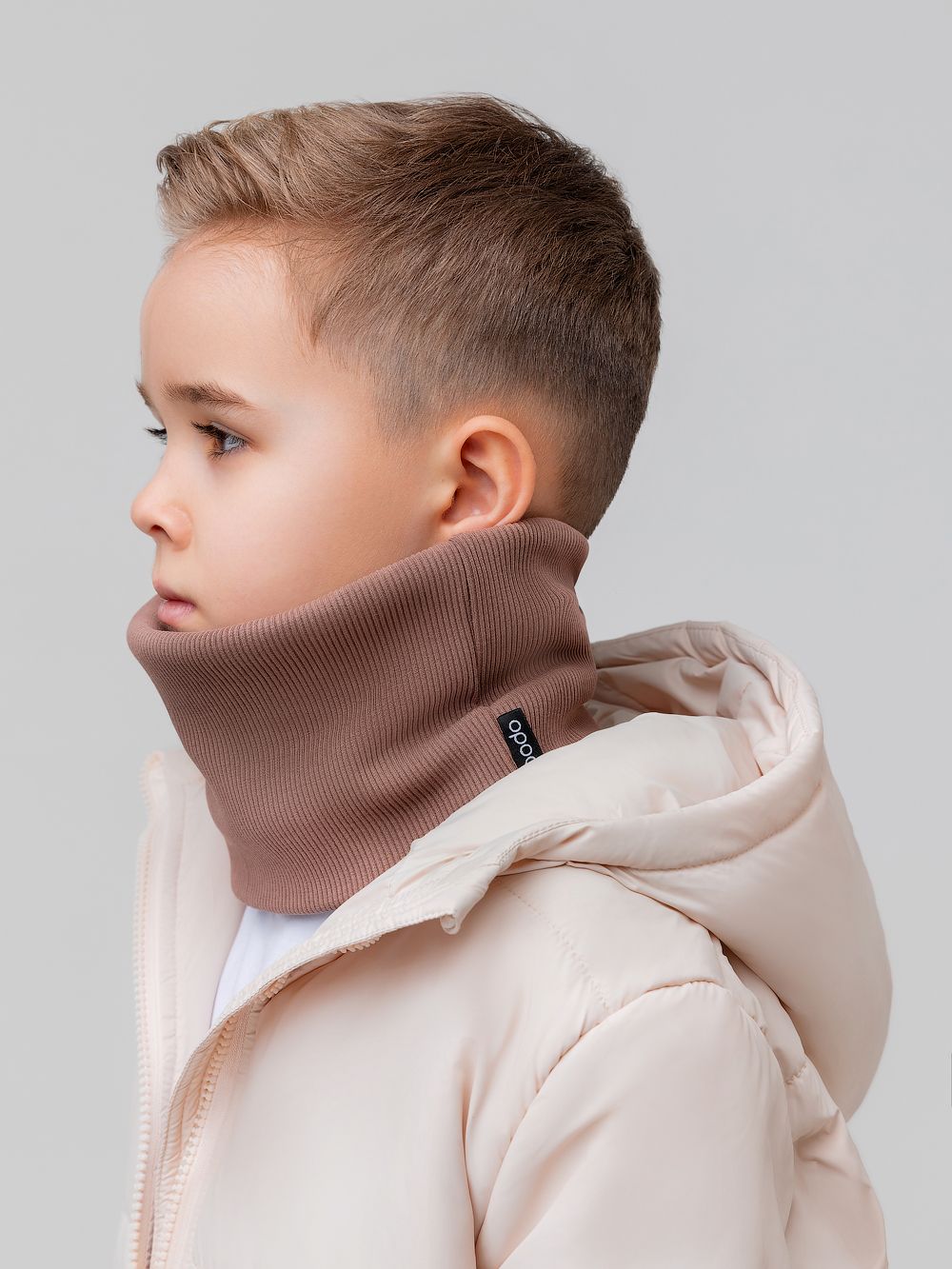 Шарф (Снуд) в рубчик - фото 3