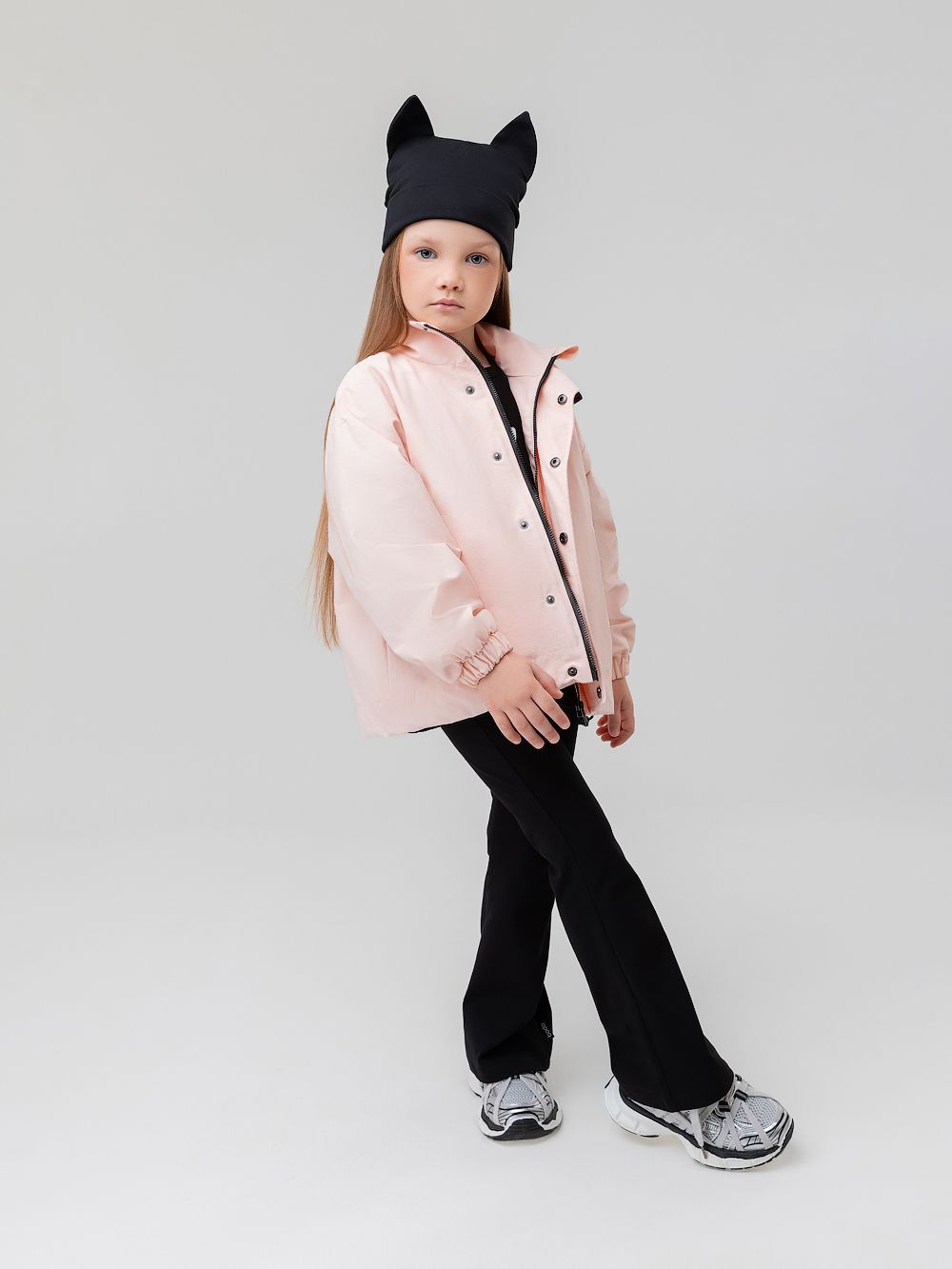 Ветровка с воротником стойкой - фото 3