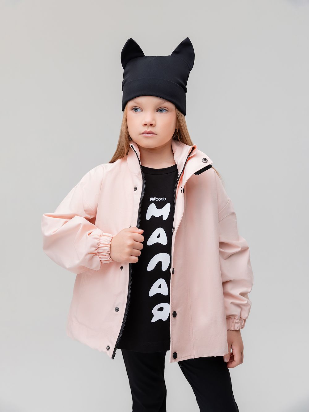 Ветровка с воротником стойкой - фото 4