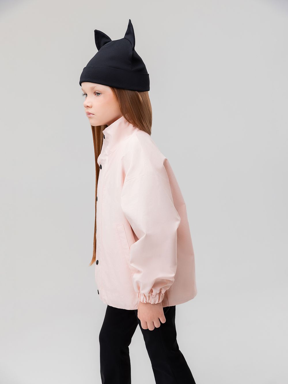 Ветровка с воротником стойкой - фото 8