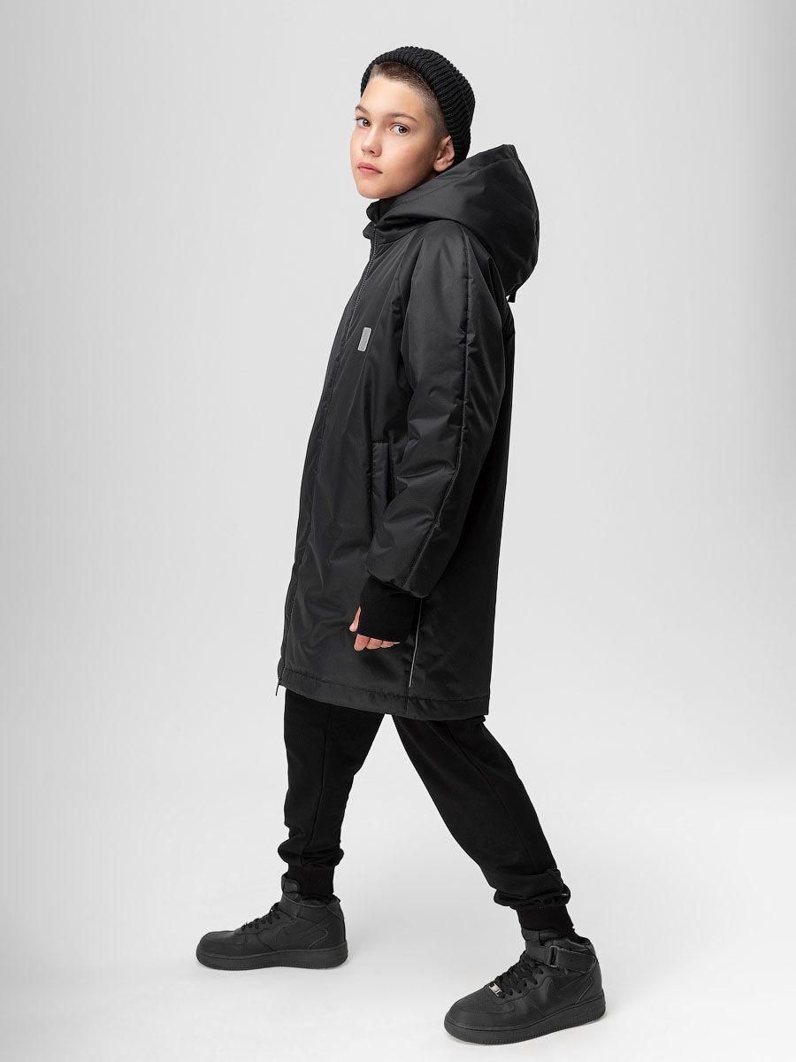 Утеплённое пальто - фото 4