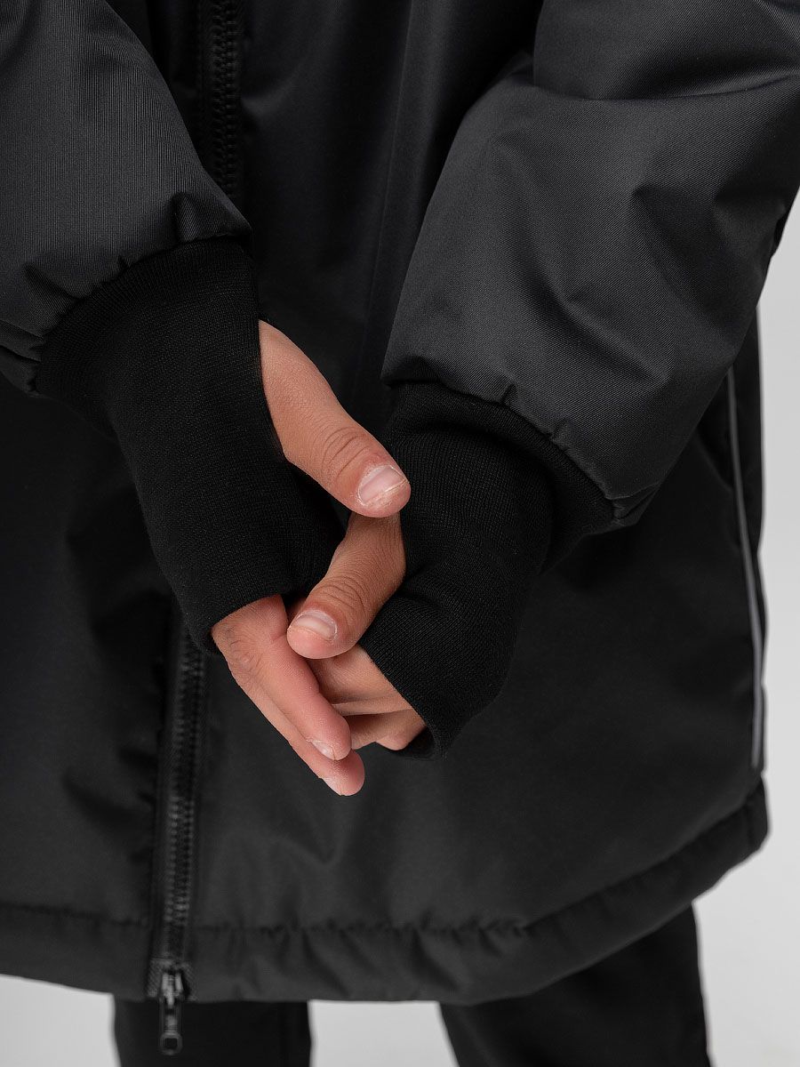 Утеплённое пальто - фото 9