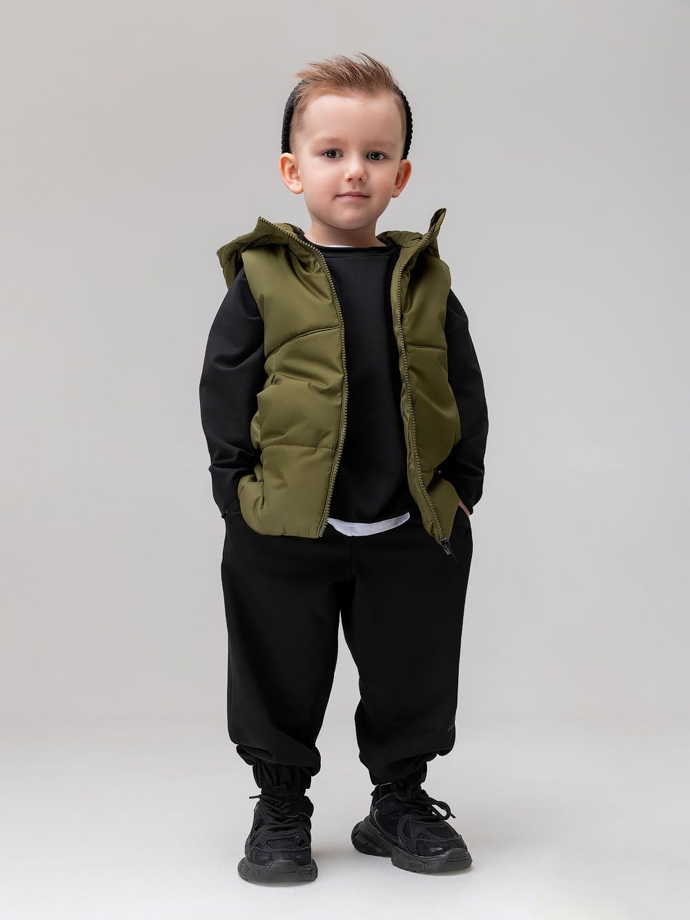 Жилет с удлиненной спинкой - фото 3