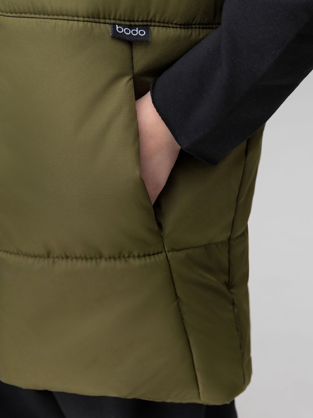 Жилет с удлиненной спинкой - фото 4