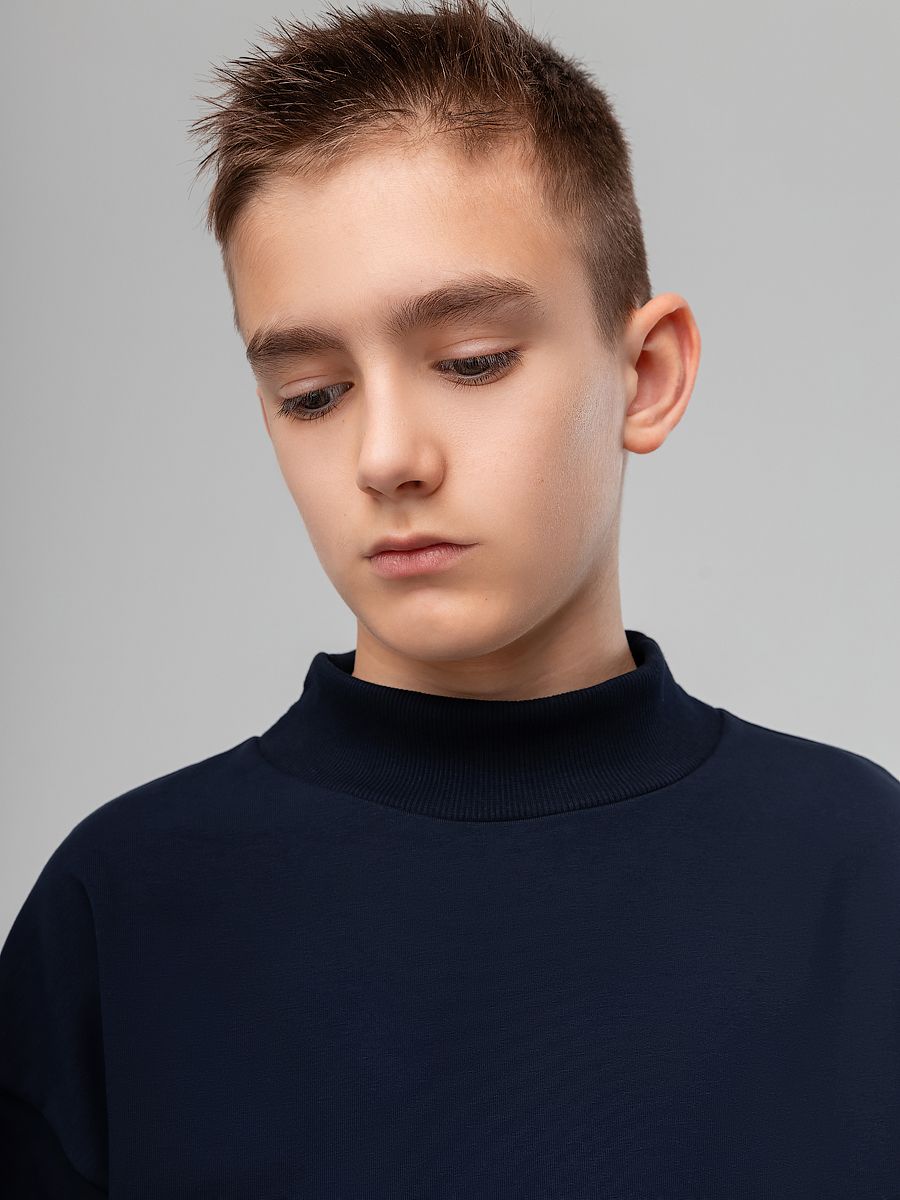 Свитшот с удлиненной спинкой - фото 3