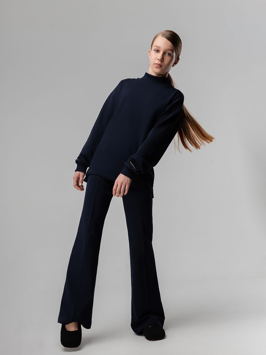 Свитшот с удлиненной спинкой - фото 5