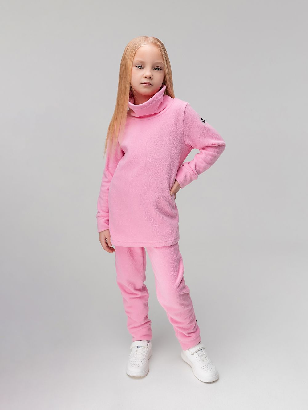 Костюм флисовый с воротником стойкой - фото 1