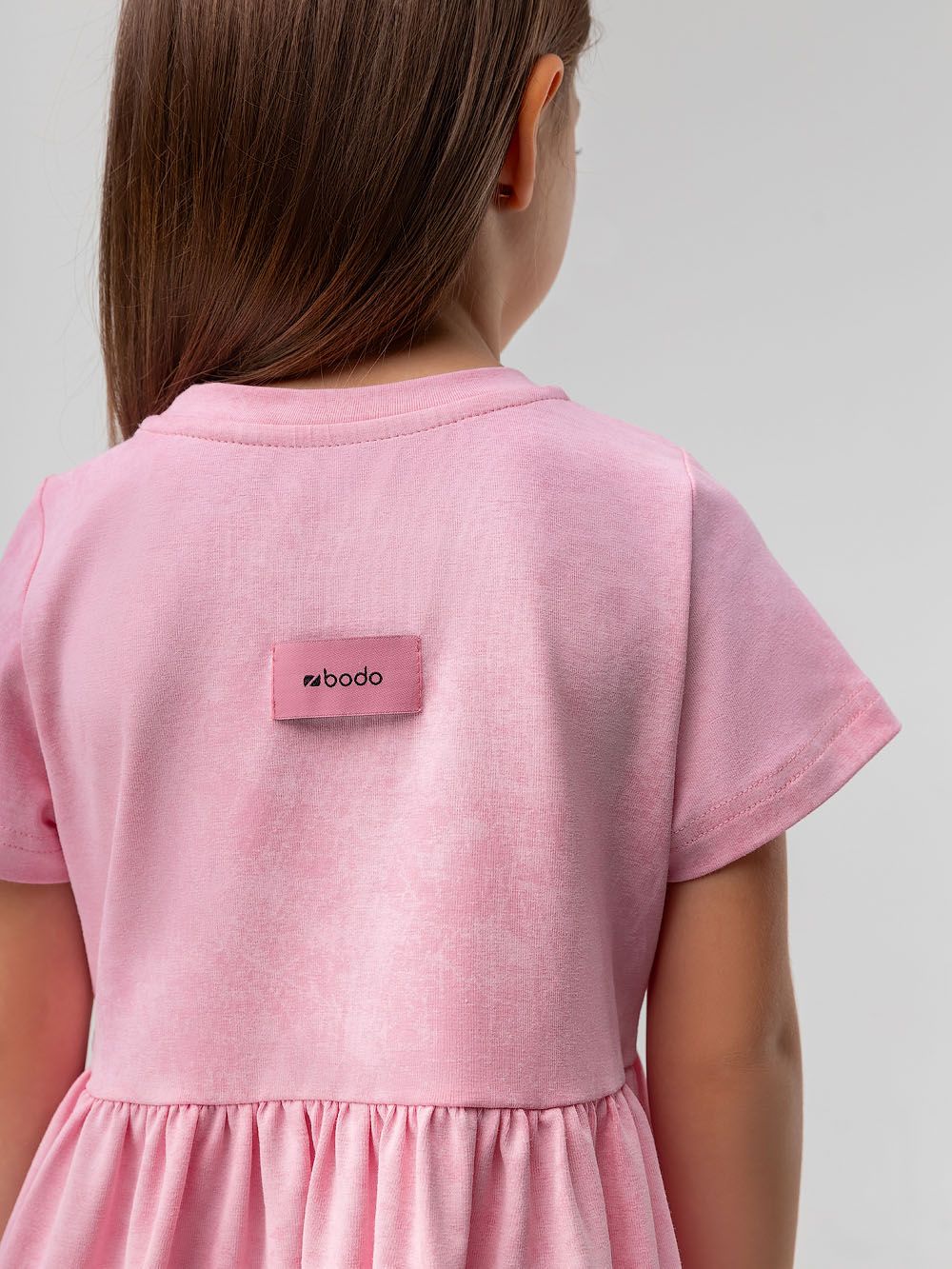 Платье с коротким рукавом - фото 6