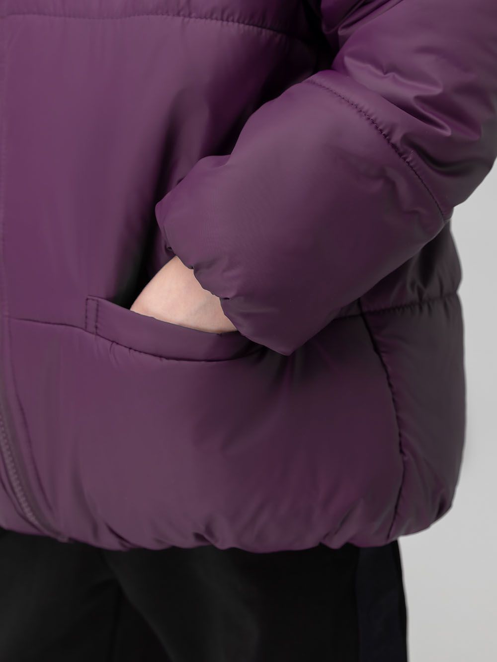 Куртка утепленная дутая - фото 4