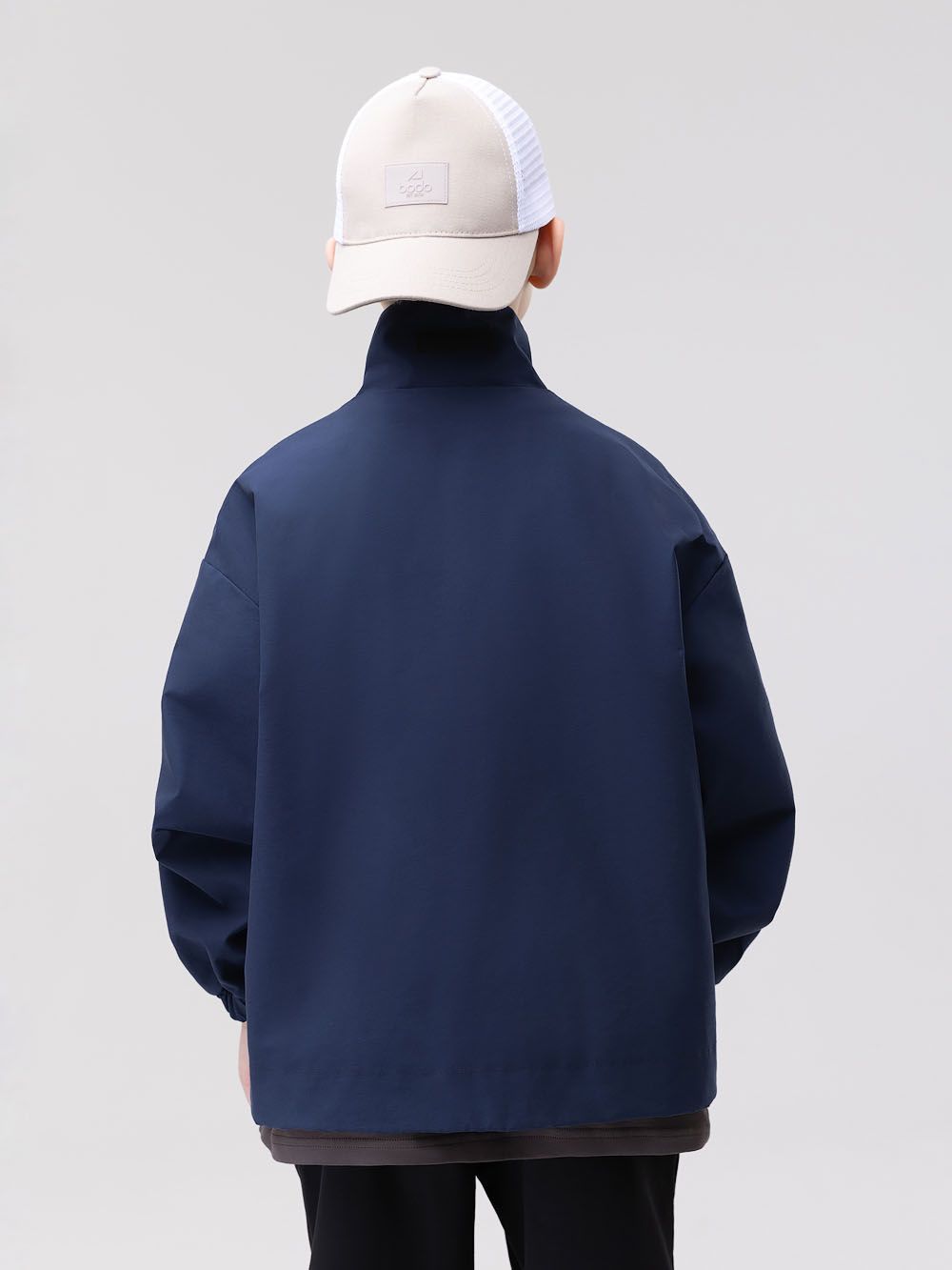 Ветровка с воротником стойкой - фото 10