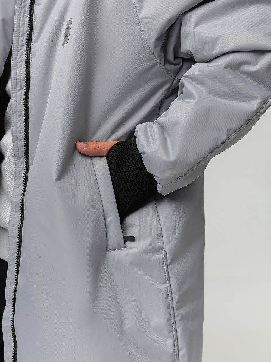 Утеплённое пальто - фото 3