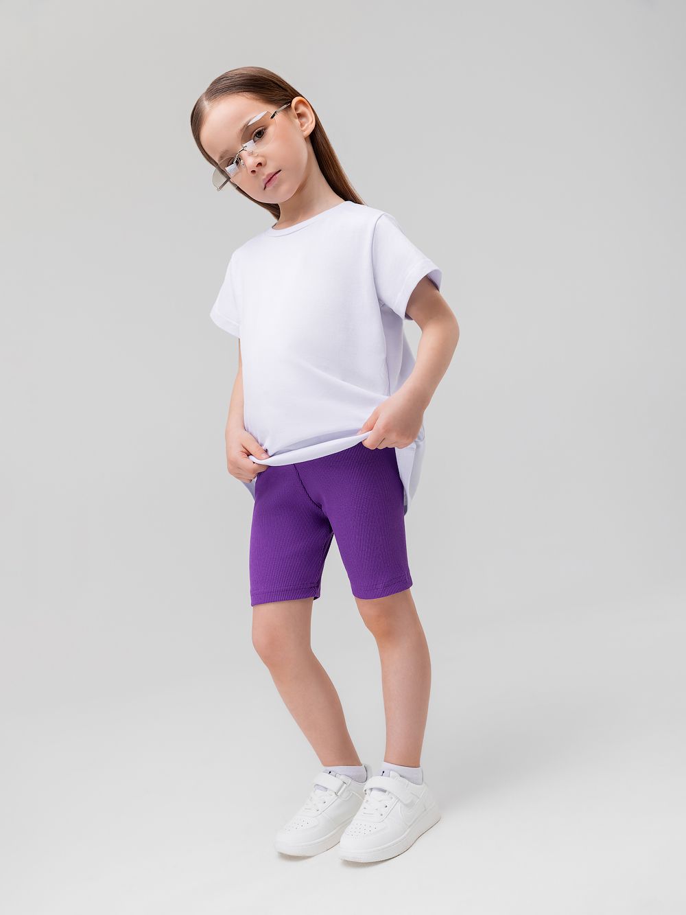 Велосипедки в рубчик - фото 2