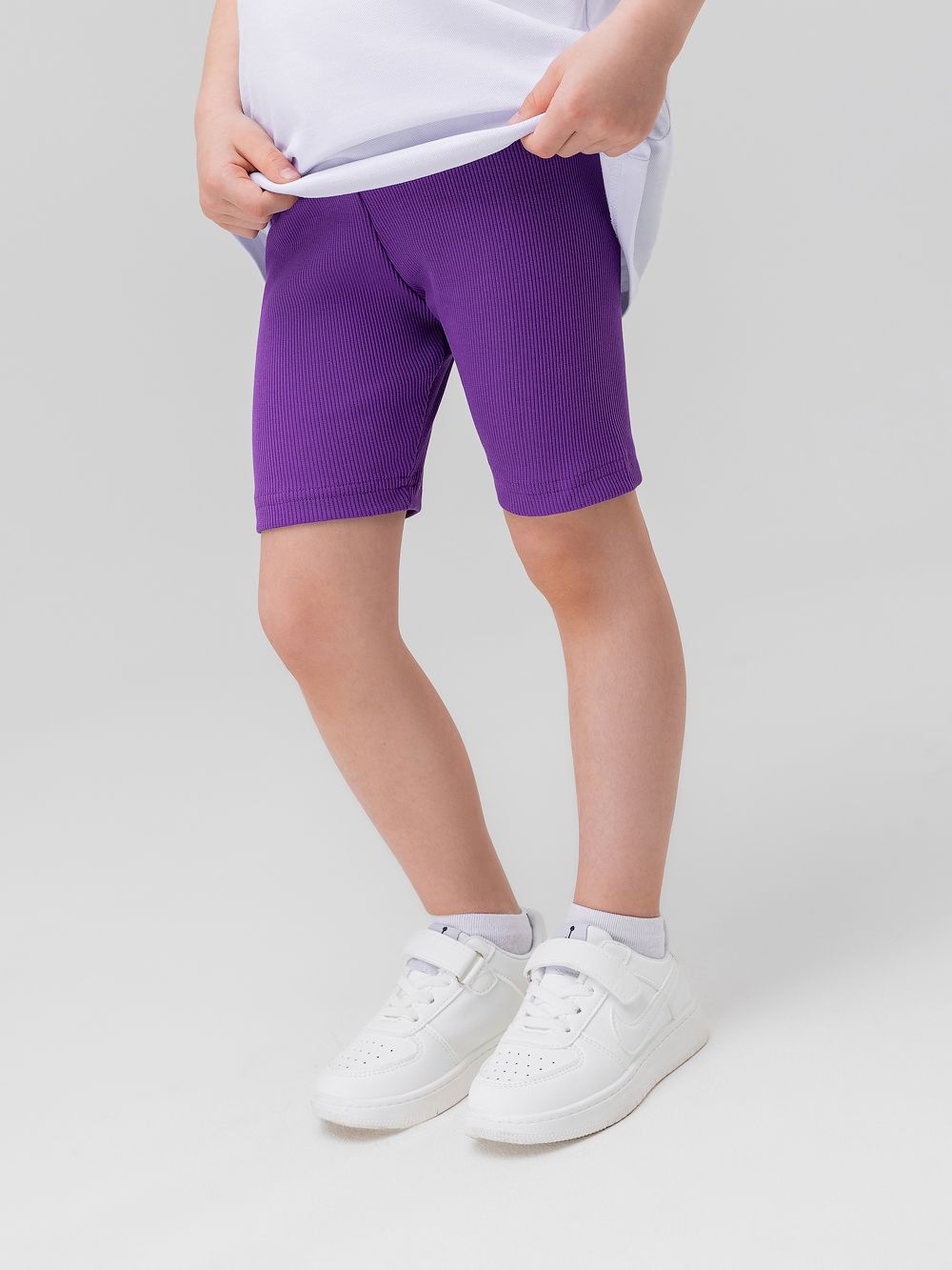 Велосипедки в рубчик - фото 6