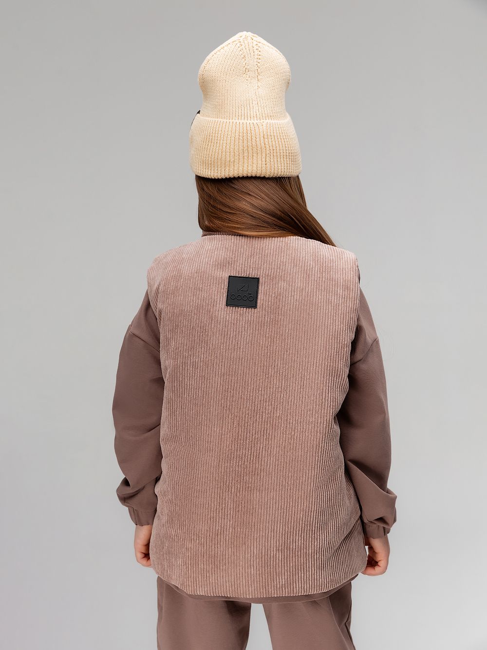 Жилет вельветовый утеплённый - фото 10