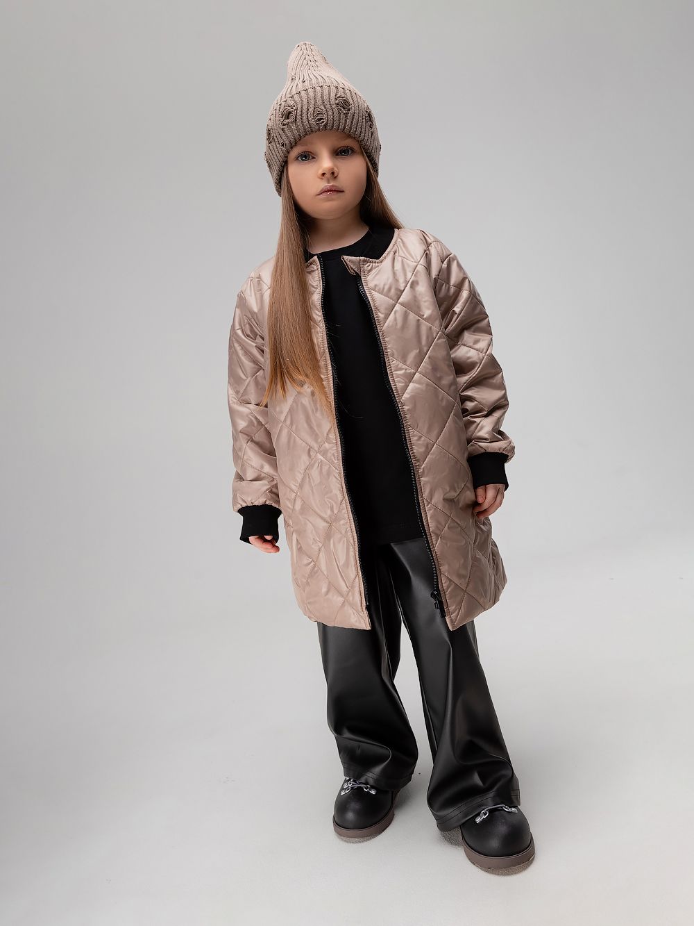 Стеганный бомбер - фото 5