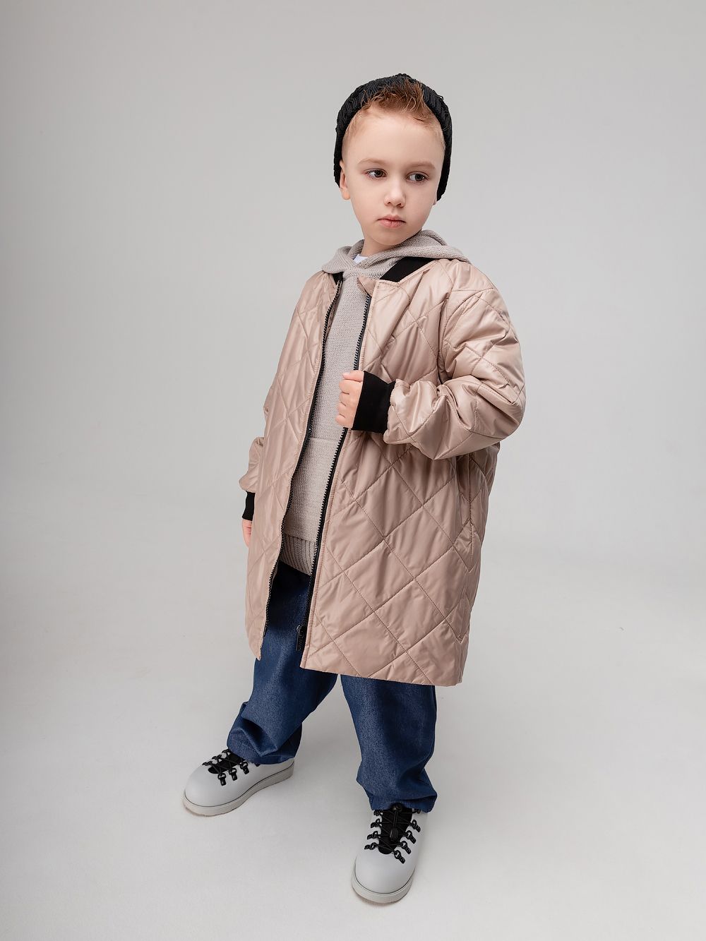 Стеганный бомбер - фото 4