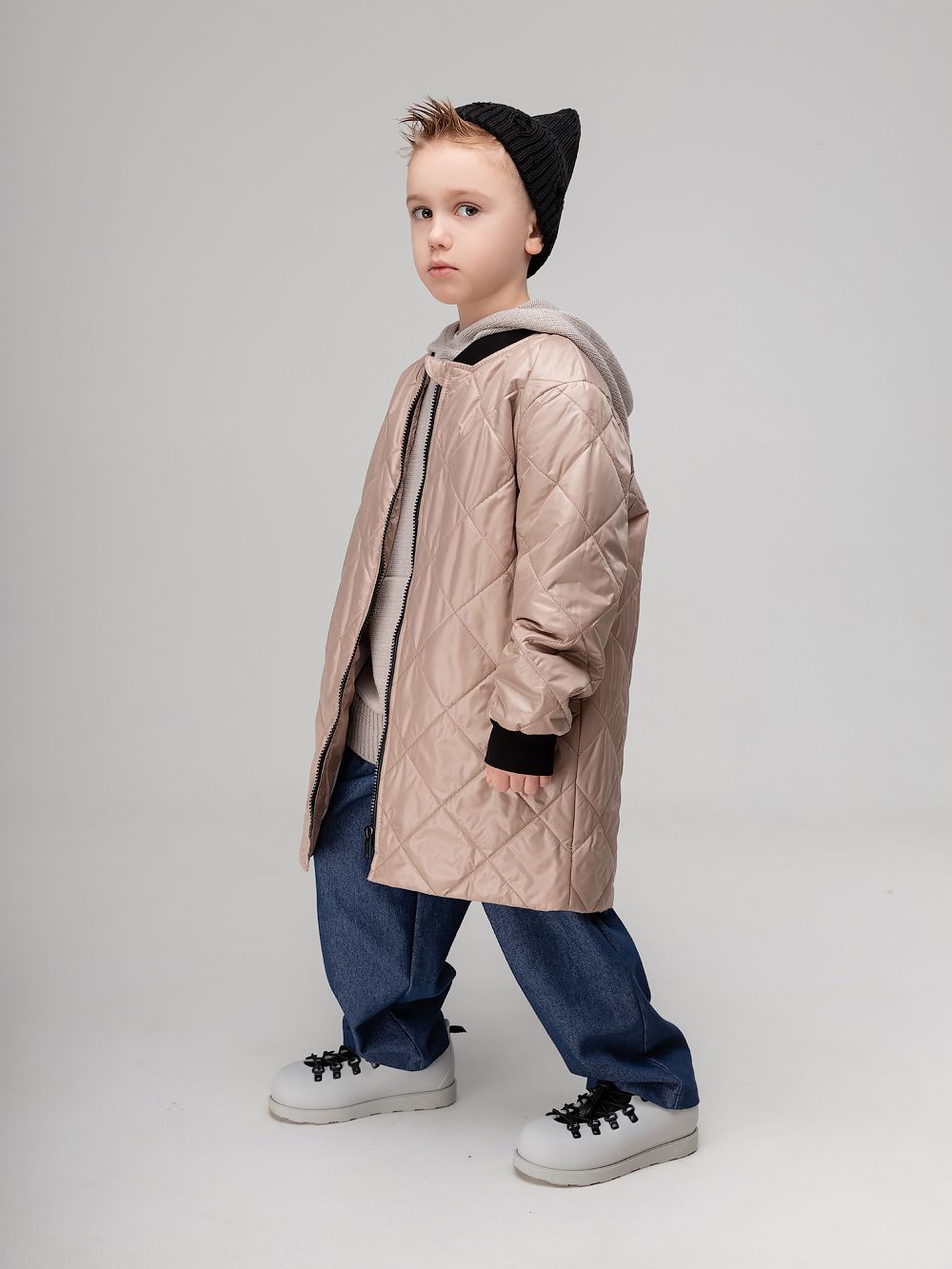 Стеганный бомбер - фото 8