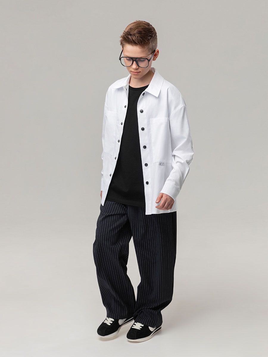 Брюки в полоску - фото 2