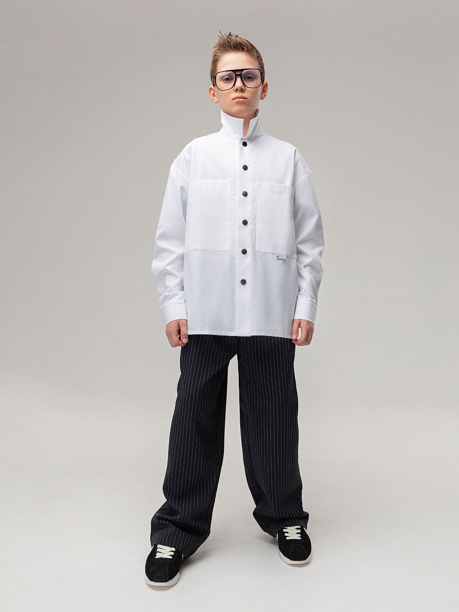 Брюки в полоску - фото 3