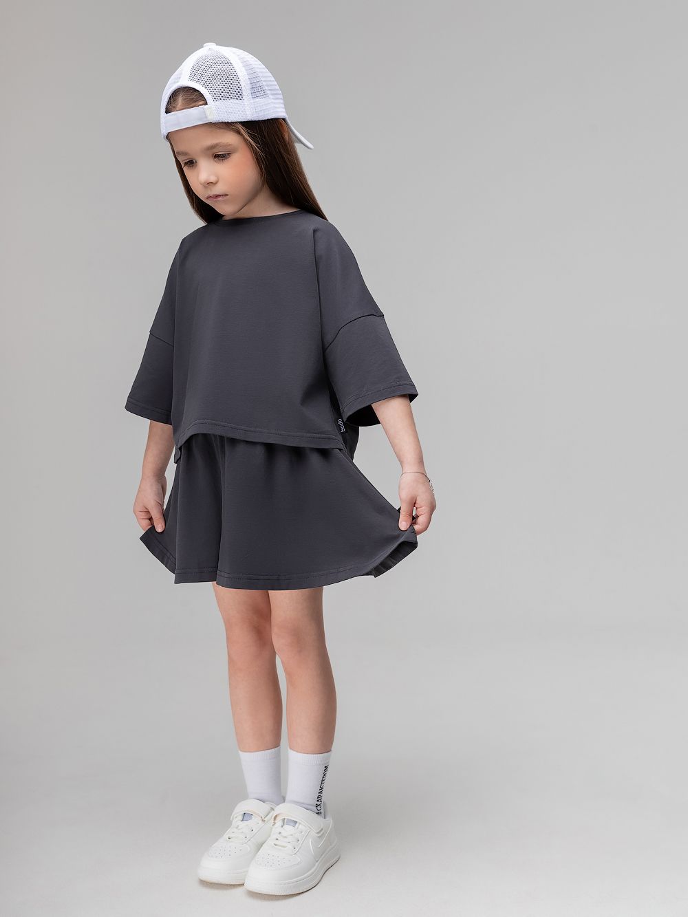 Костюм с юбкой - шортами - фото 3