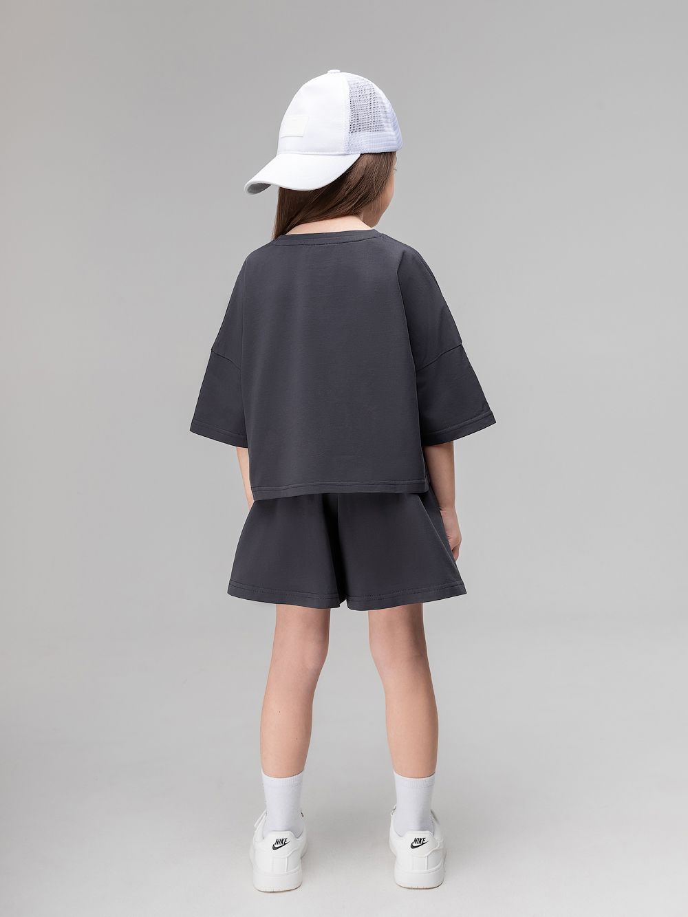 Костюм с юбкой - шортами - фото 7