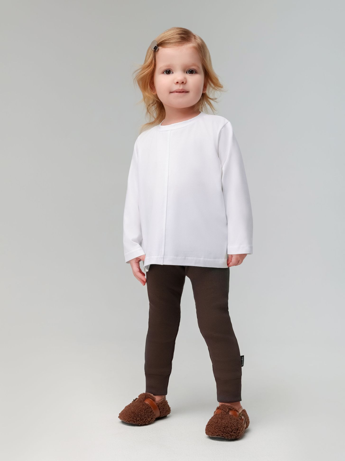 Леггинсы в рубчик - фото 2