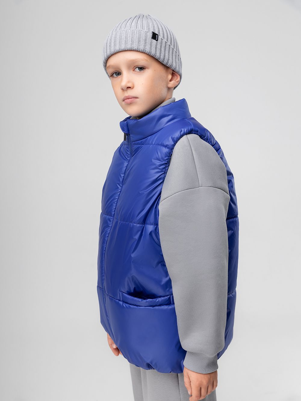 Жилет дутый утеплённый - фото 5