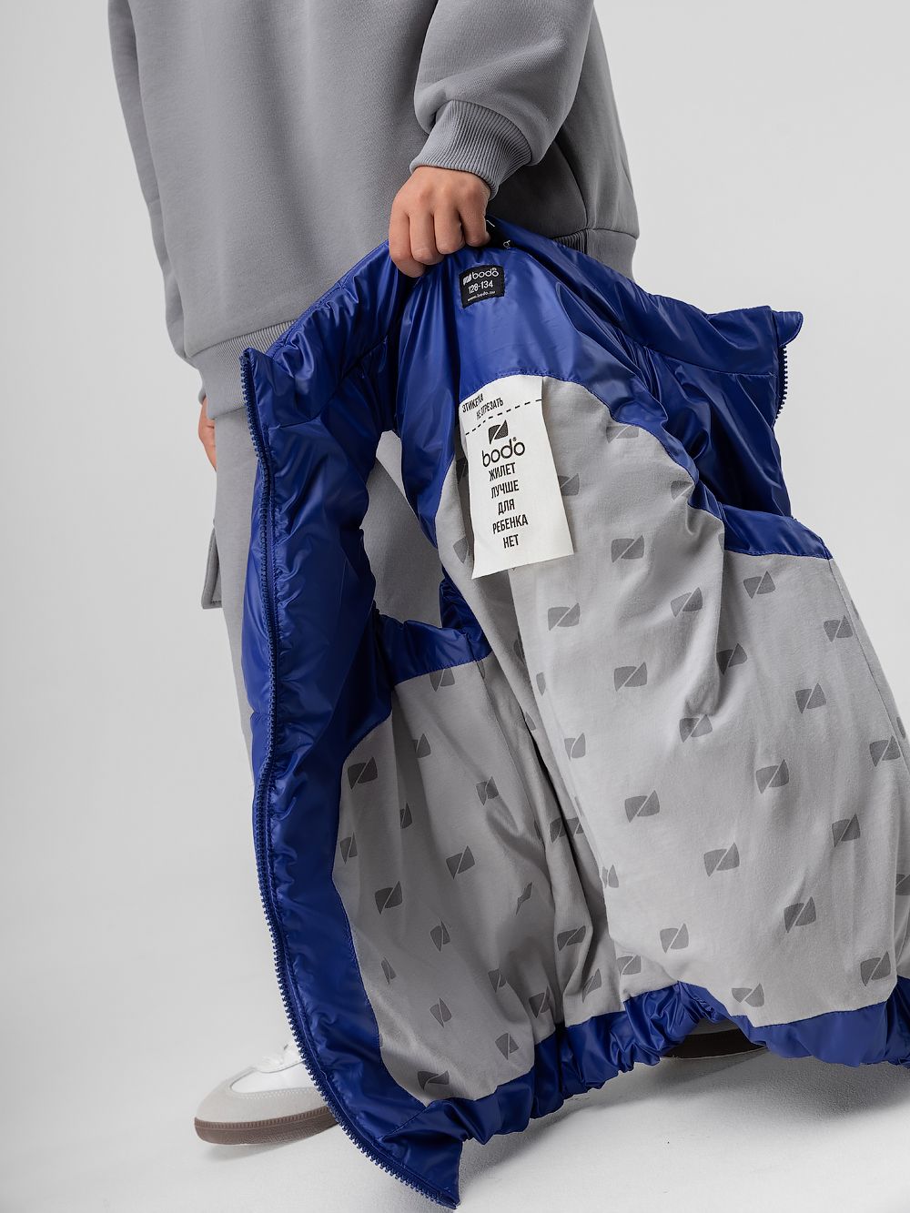 Жилет дутый утеплённый - фото 10