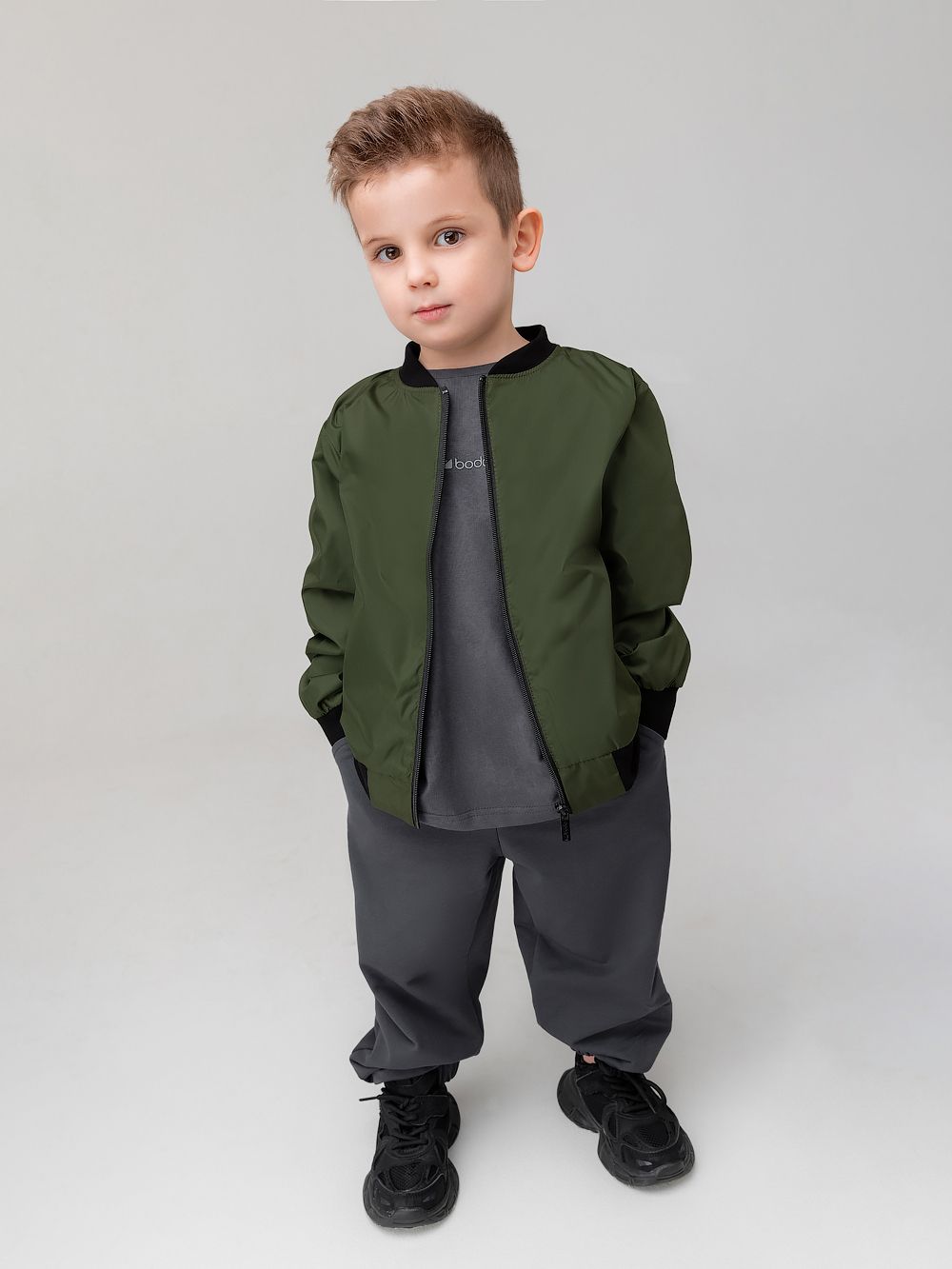 Бомбер на молнии - фото 2