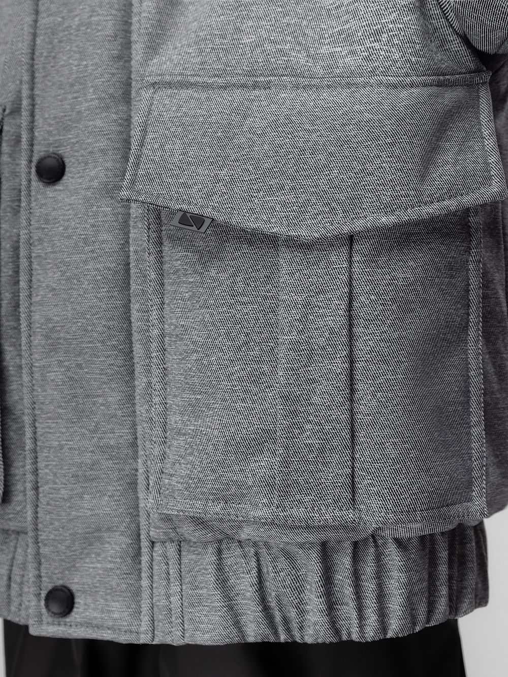 Куртка с накладными карманами - фото 8