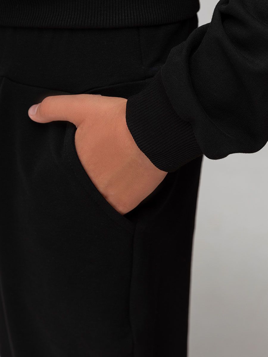 Костюм с бомбером на молнии - фото 7