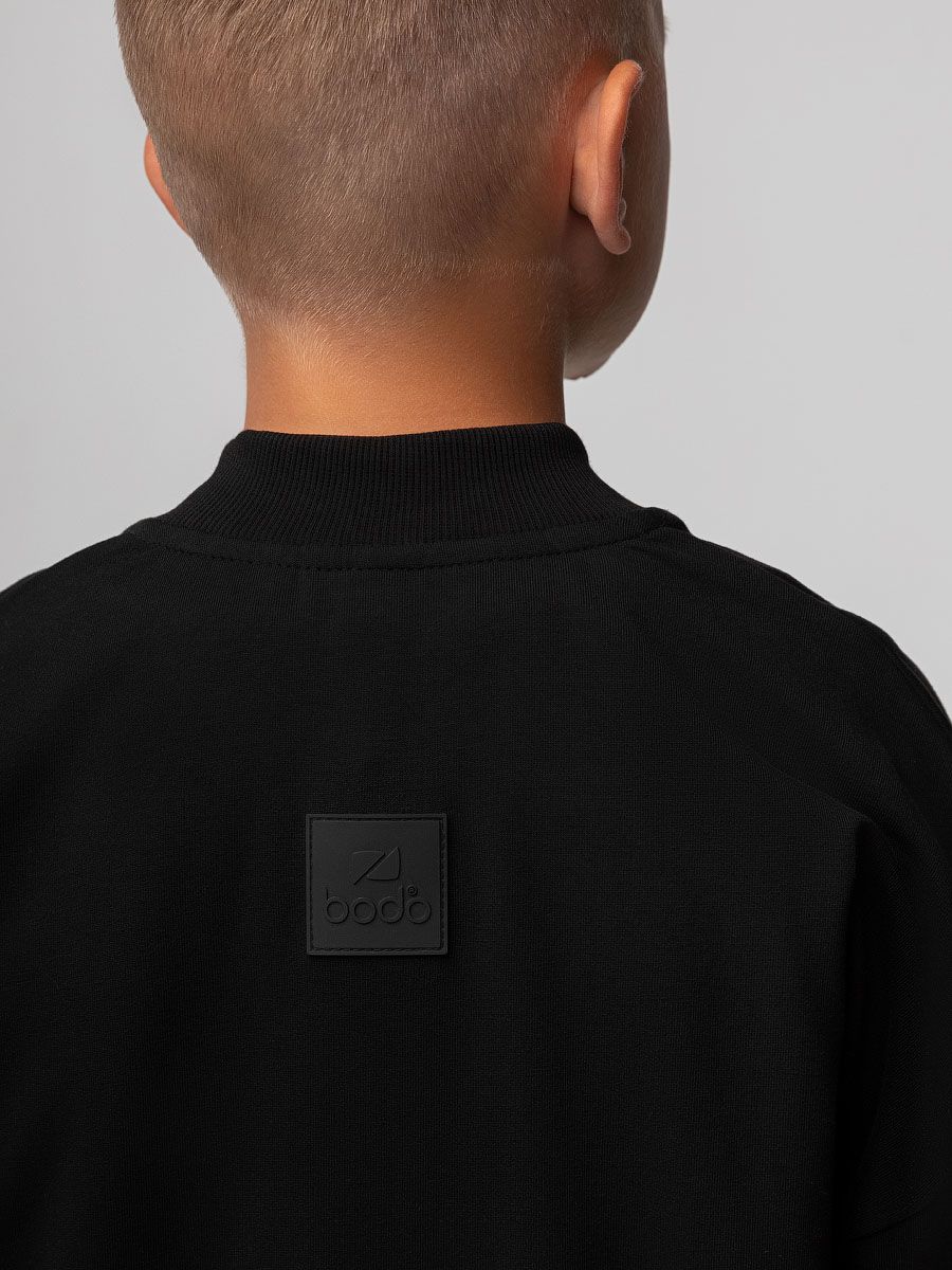 Костюм с бомбером на молнии - фото 9