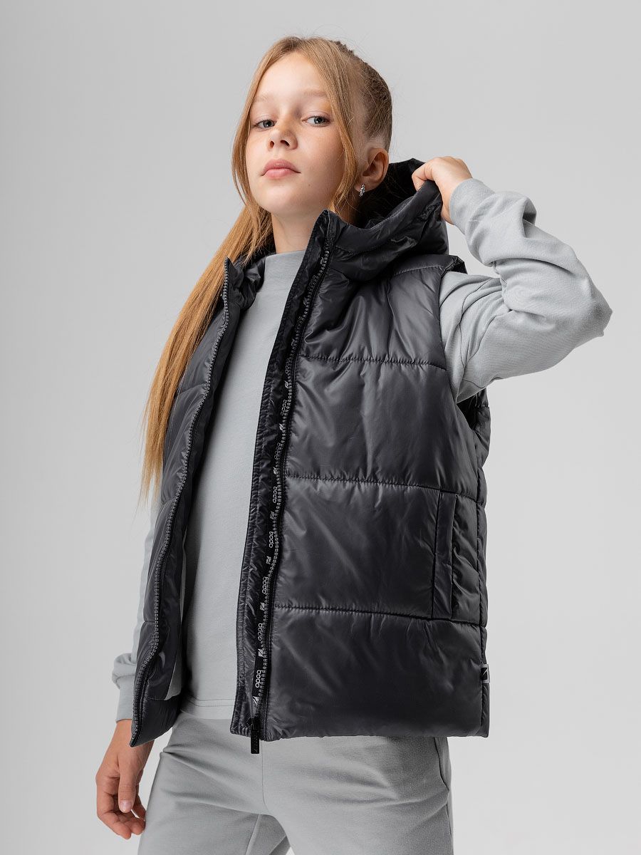 Жилет с капюшоном - фото 2