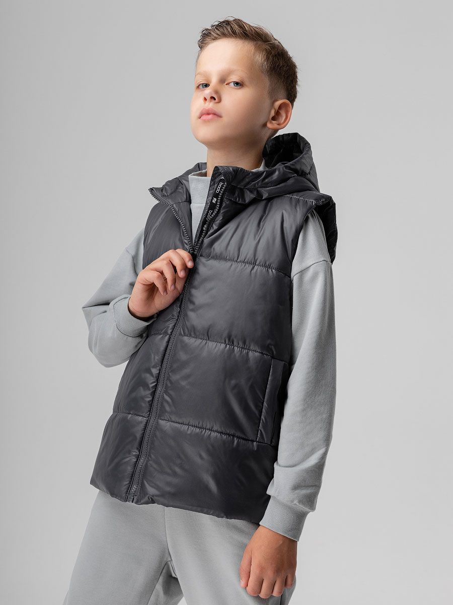 Жилет с капюшоном - фото 3