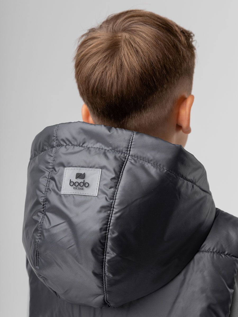 Жилет с капюшоном - фото 8