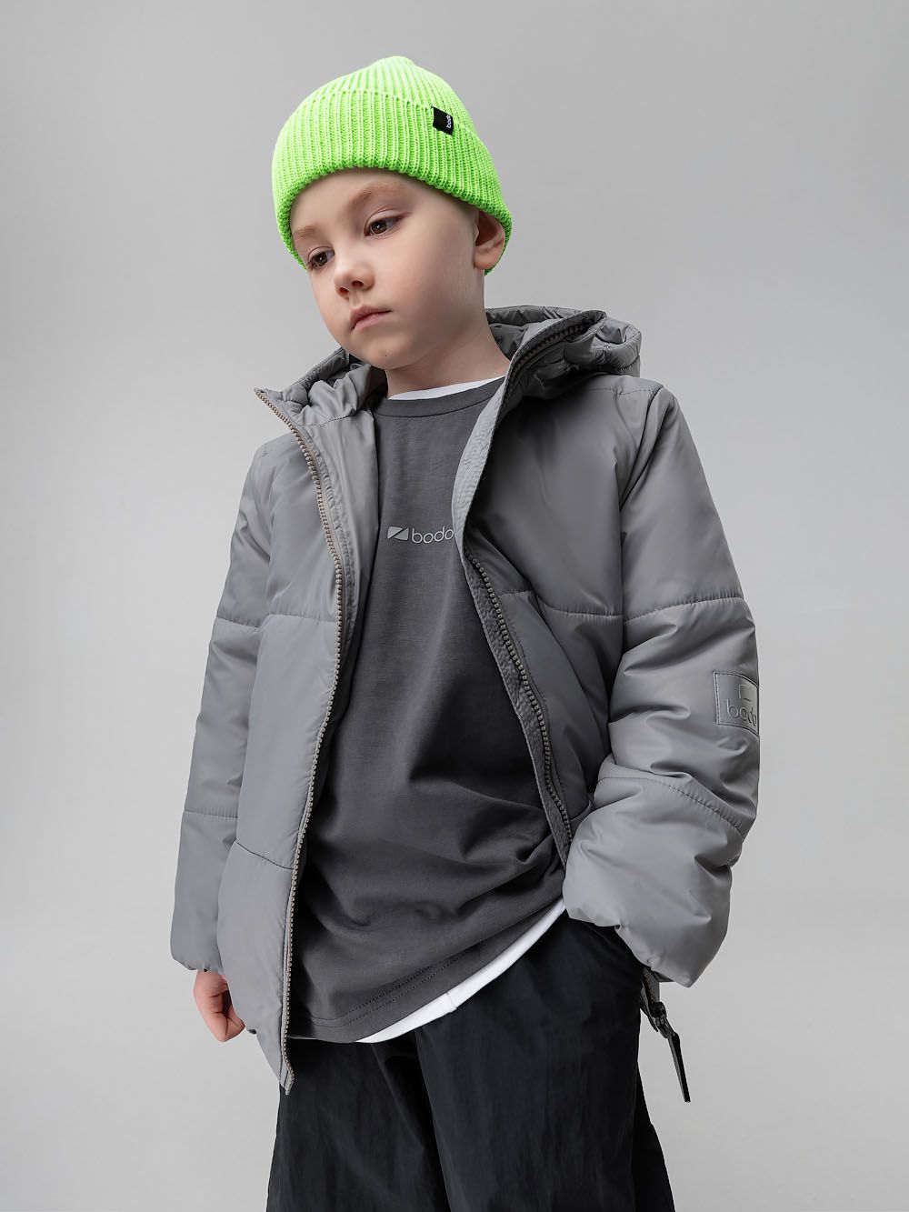 Куртка утепленная дутая - фото 6