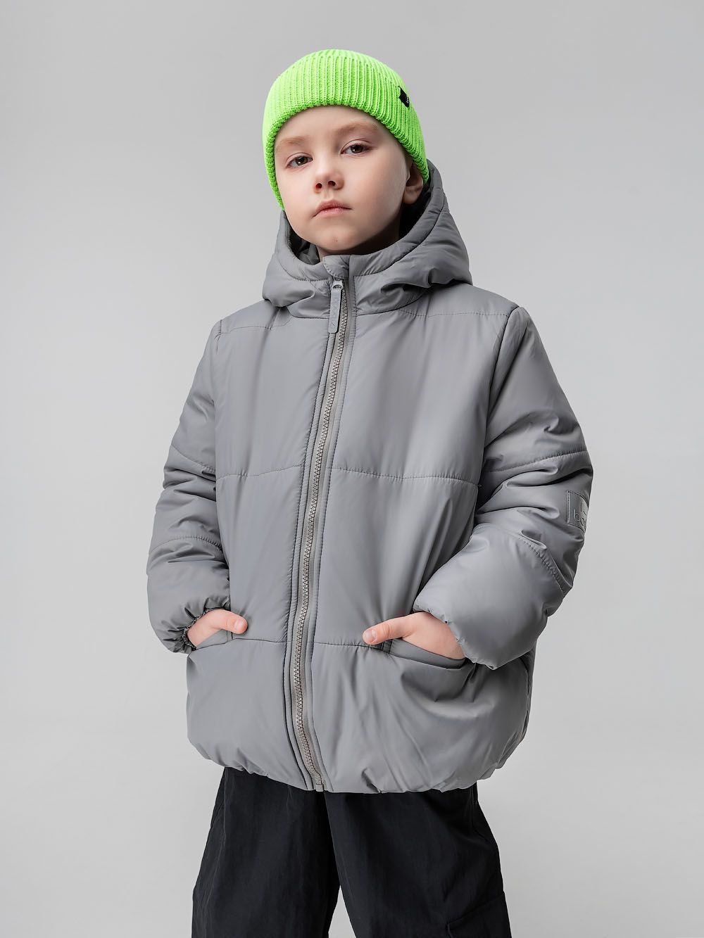 Куртка утепленная дутая - фото 7