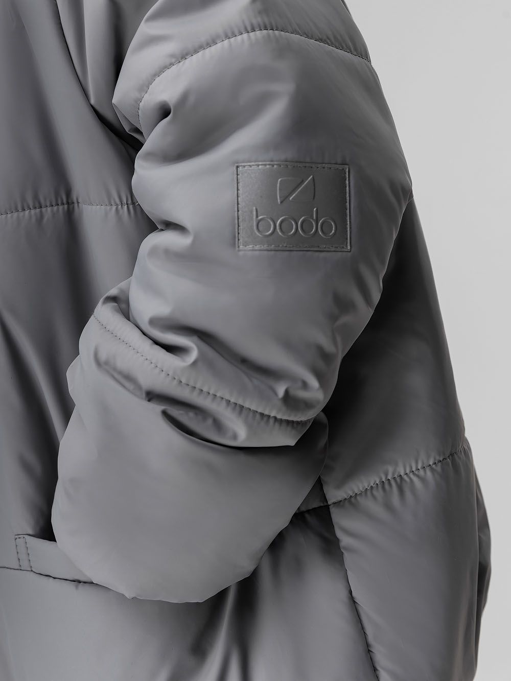 Куртка утепленная дутая - фото 8