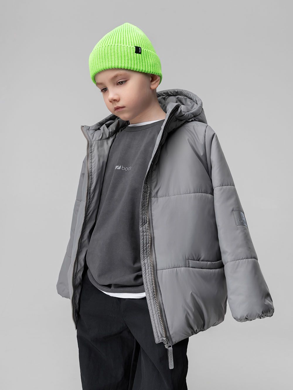 Куртка утепленная дутая - фото 3