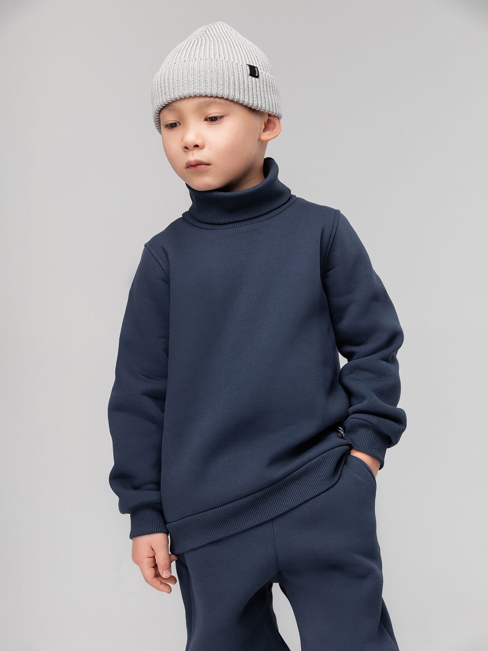 Костюм с водолазкой теплый - фото 3