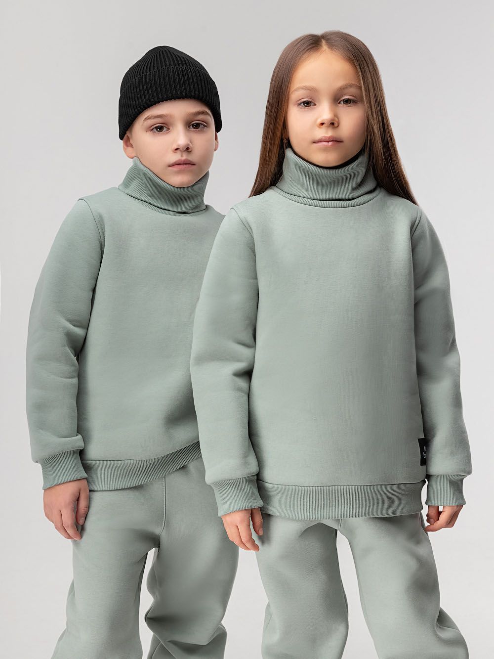 Костюм с водолазкой теплый - фото 2