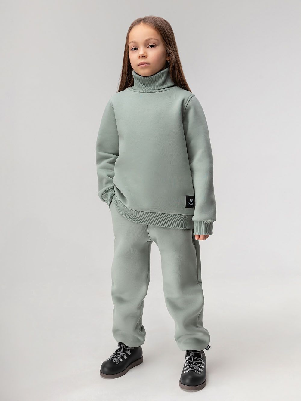 Костюм с водолазкой теплый - фото 3