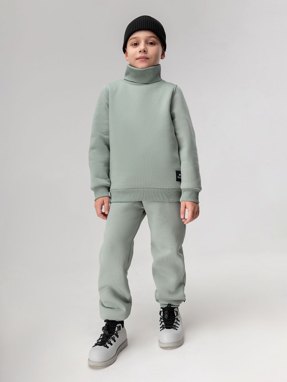 Костюм с водолазкой теплый - фото 4