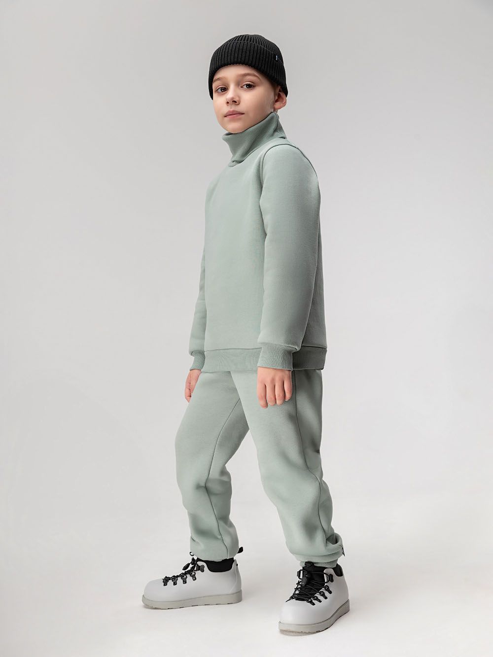 Костюм с водолазкой теплый - фото 5