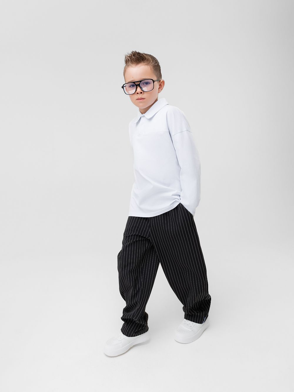 Лонгслив - поло ПИКЕ - фото 7