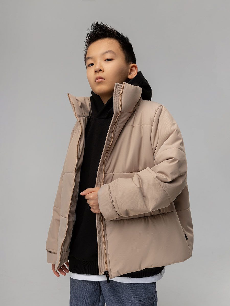 Куртка с воротником стойкой - фото 1